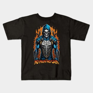 No pain, no gain Kids T-Shirt